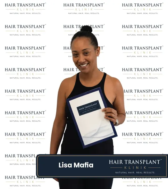 Celebrity client at Hair Transplant Klinik