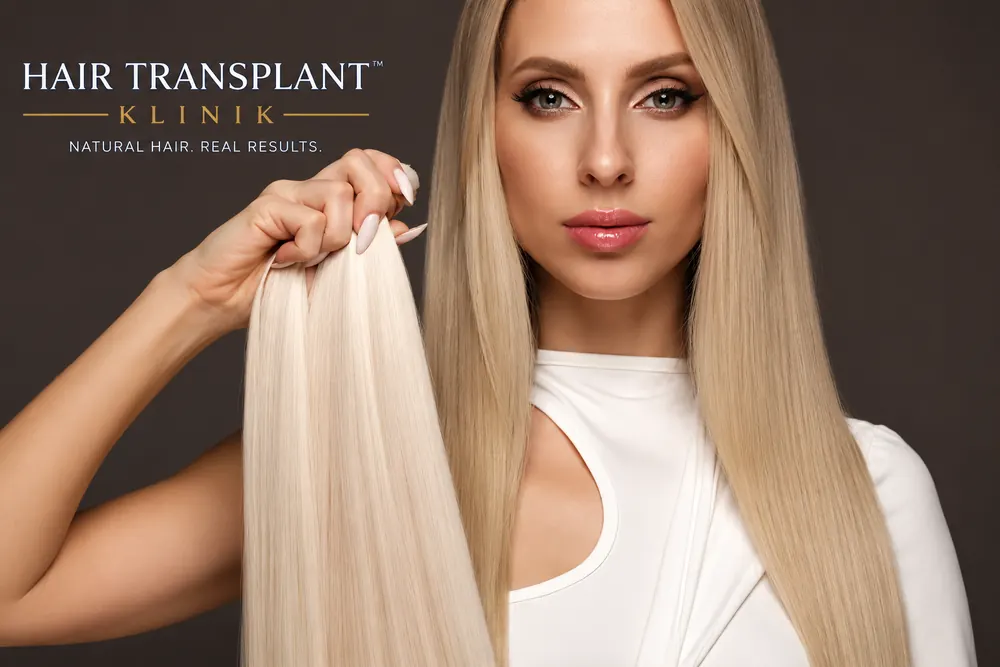 Female hair extensions at Hair Transplant Klinik