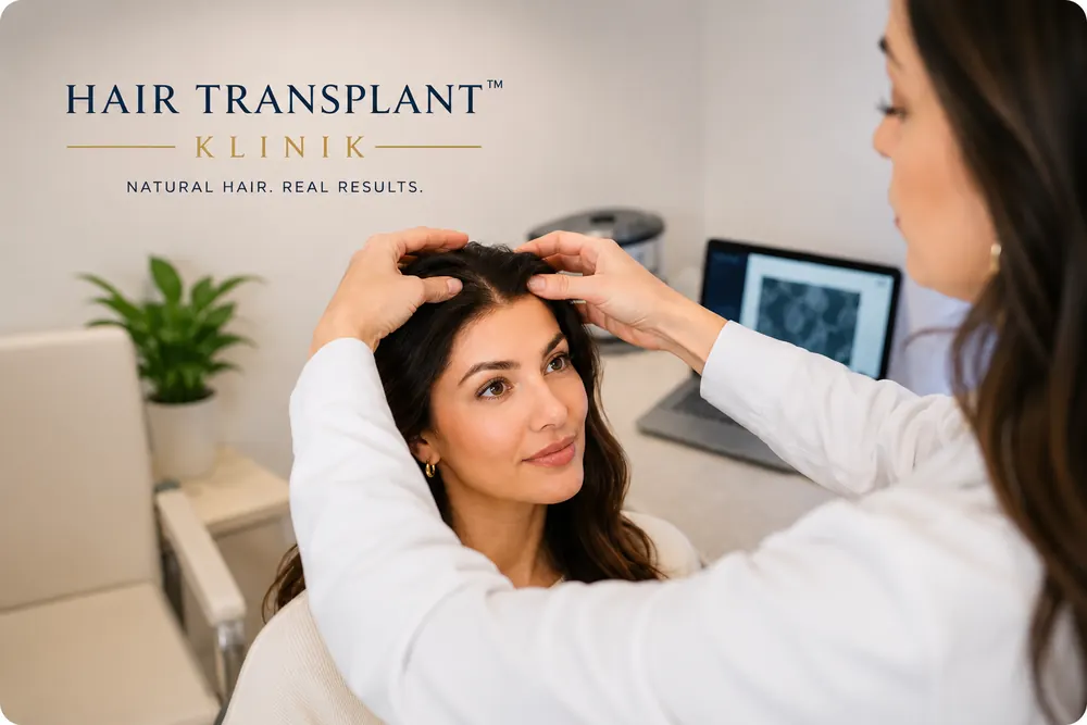 Hair system management for women at Hair Transplant Klinik