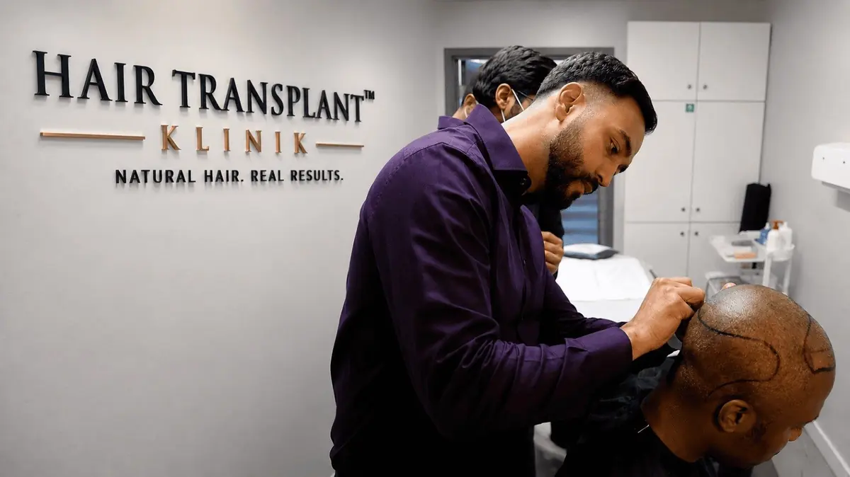 Non-surgical micro grafting at Hair Transplant Klinik