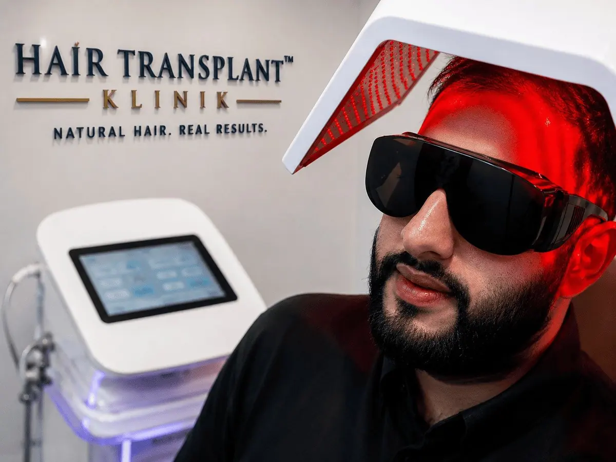 Photo-diode therapy at Hair Transplant Klinik
