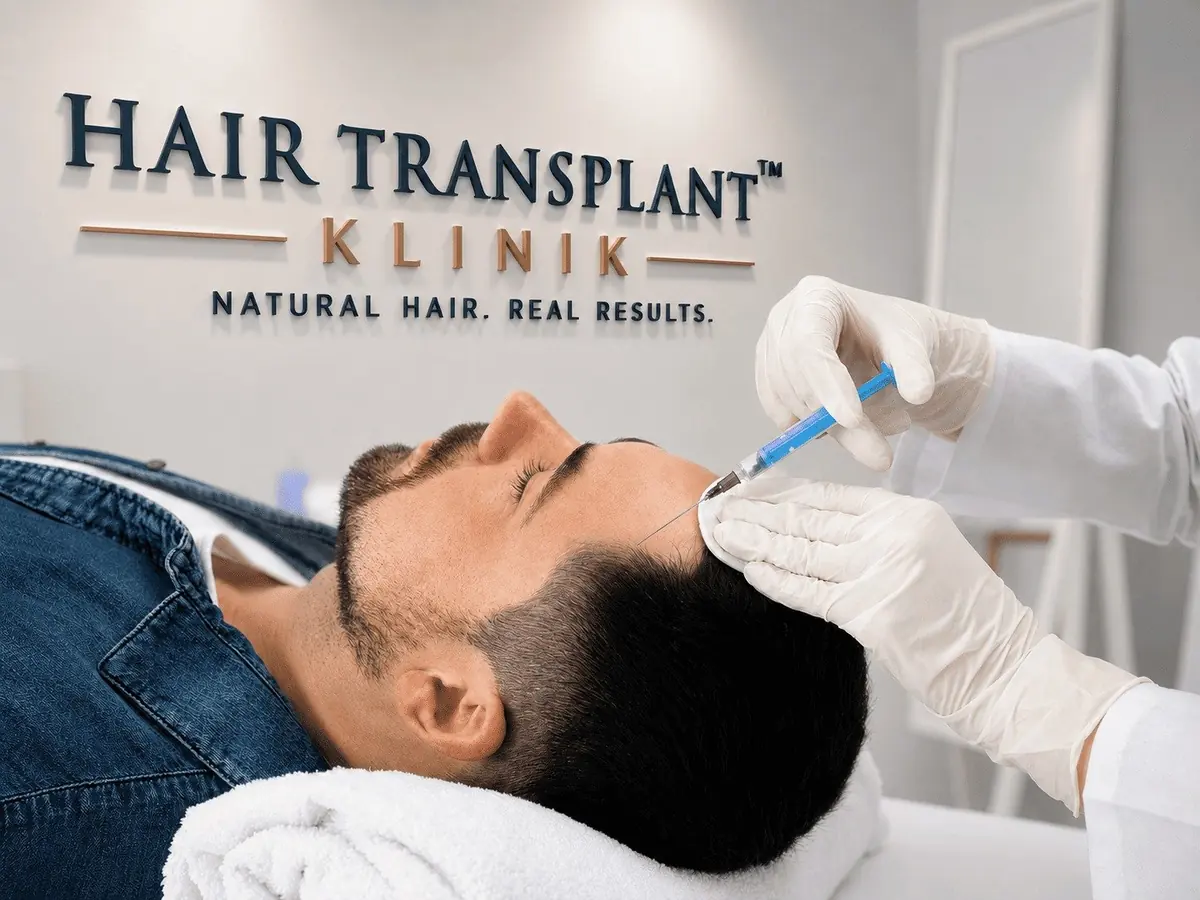 Platelet Rich Plasma treatment at Hair Transplant Klinik